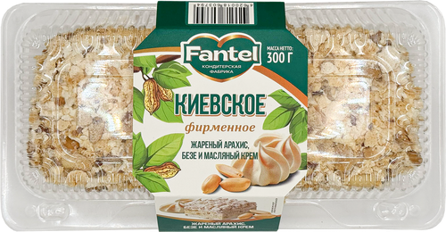 

Пирожное Fantel Киевское 300 г