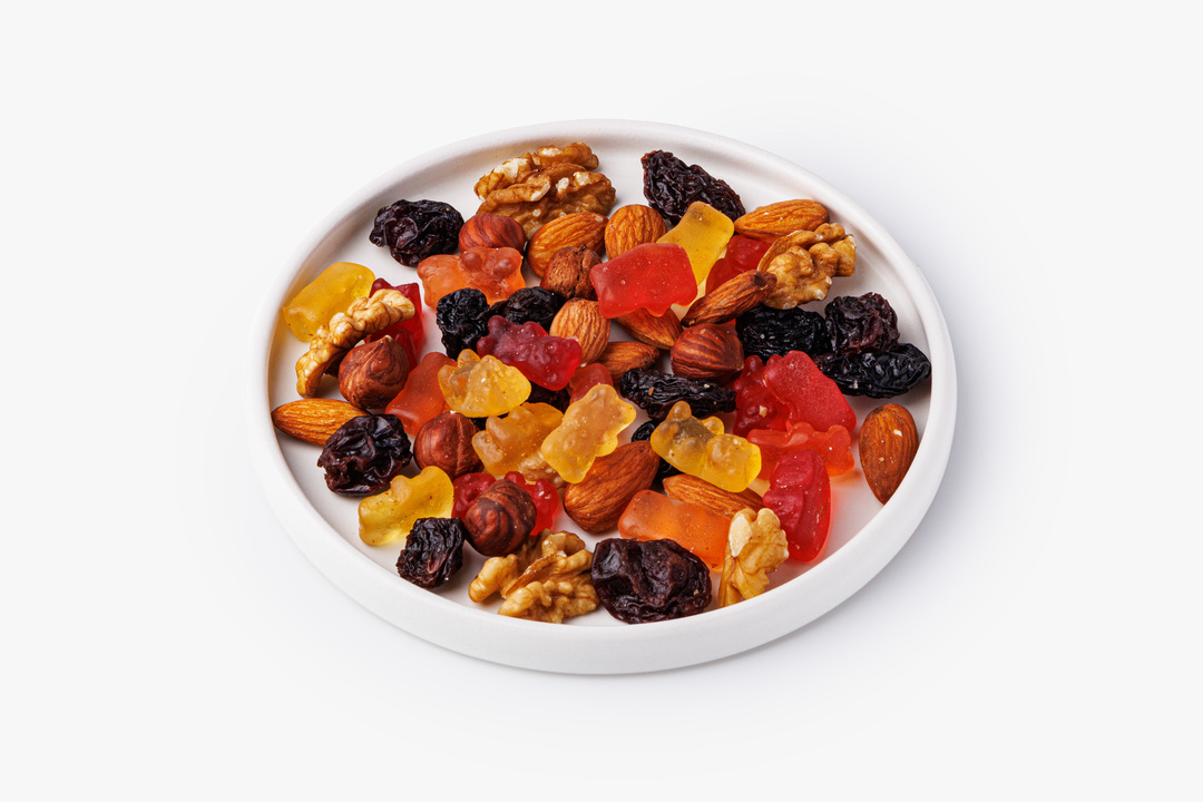 

Смесь ВкусВилл из орехов изюма и мармелада 100 г