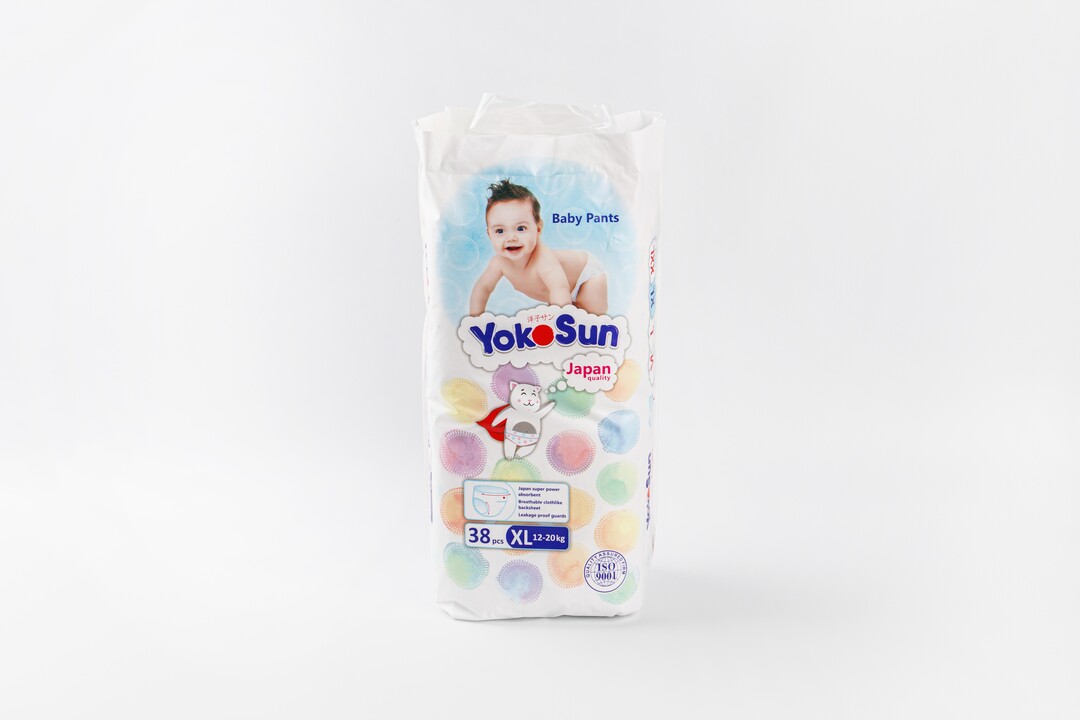 

Подгузники-трусики YokoSun xl 12-20 кг