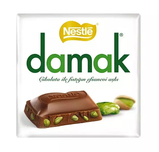 

Шоколадная плитка Nestle Damak с орехами 60 г
