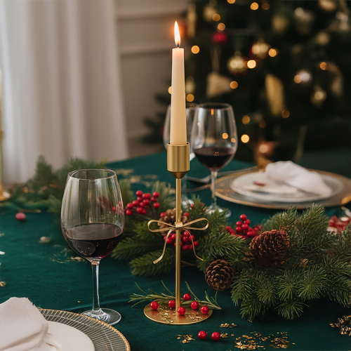 

Подсвечник Homeclub Bow золото 20 см, железо, Арт. YN-G0122