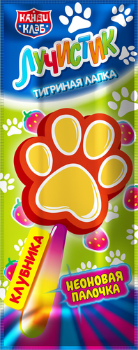 

Карамель на неоновой палочке Канди Клаб Тигриная лапка 10 г вкус в ассортименте