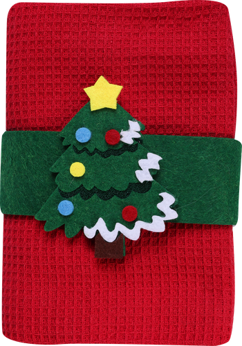 

Полотенце кухонное Homeclub с новогодними героями 38x64 см арт. BT-HA4 1 шт цвет в ассортименте