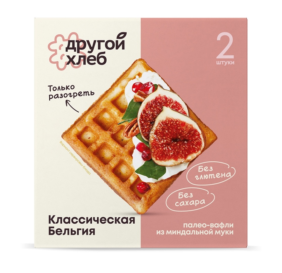 

Палео-вафли Другой хлеб Классические 110 г