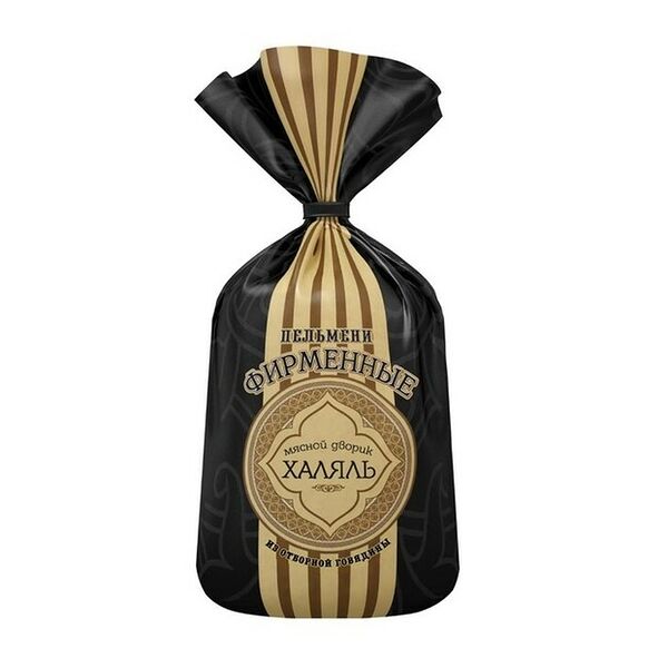 Пельмени Мясной дворик Халяль Фирменные 800 г