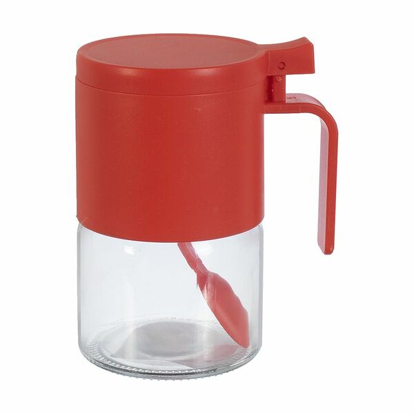 Банка с ложкой, 340 мл, в ассортименте