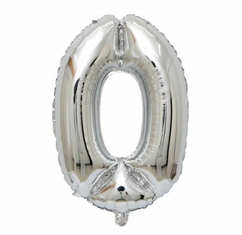 

Шар воздушный цифра 0 цвет в ассортименте 1 шт.