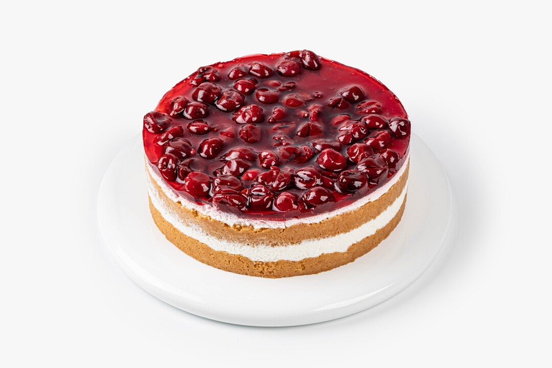 

Торт бисквитный ВкусВилл Сметанный рай с вишней 640 г