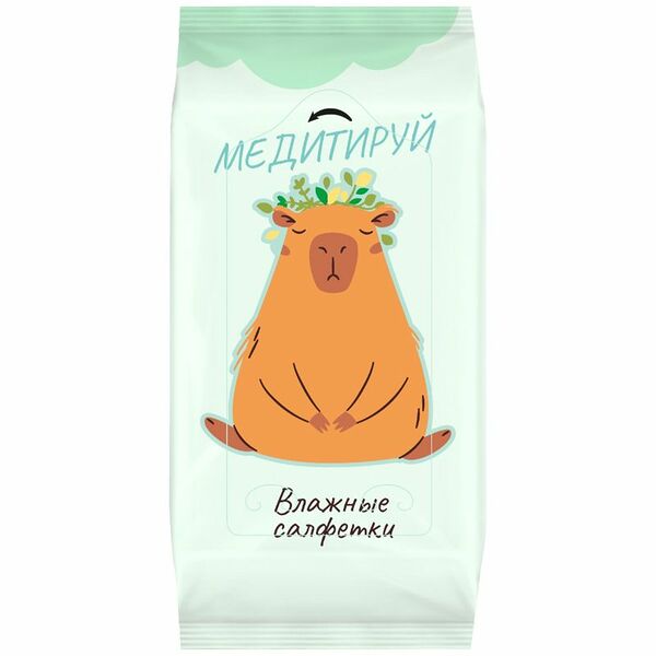 Салфетки влажные универсальные 8 шт., 1 упаковка в ассортименте