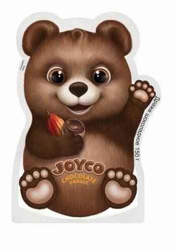 Драже Joyco мишка шоколадное 150 г