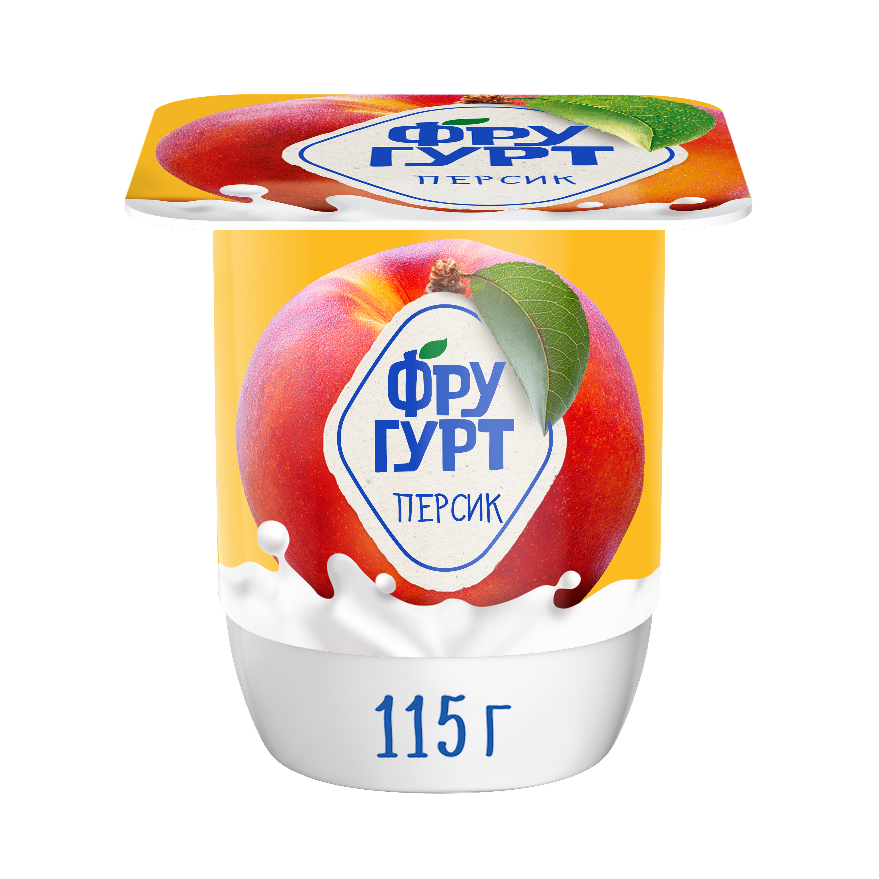 

Йогуртный Фругурт Персик 2.5% 115 г