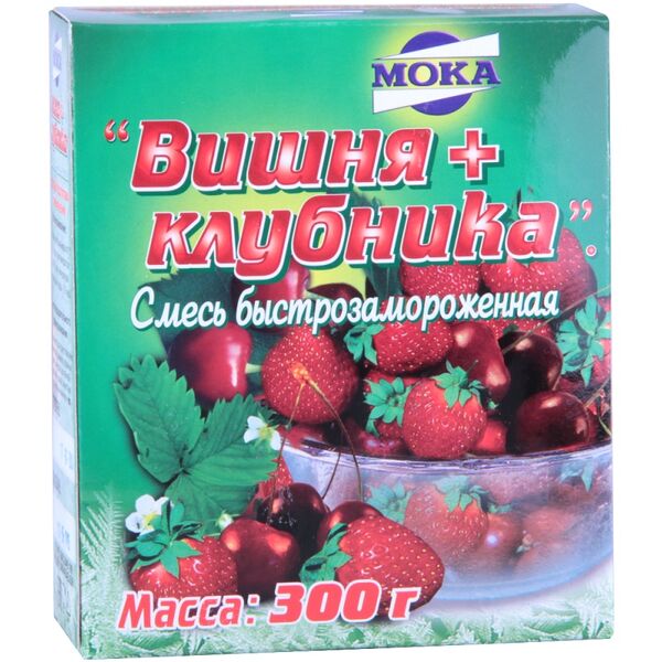 Смесь быстрозам Вишня+клубника 300г