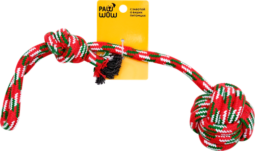 

Игрушка для питомцев Paw Wow Мяч на веревке 40 x 7 x 7 см