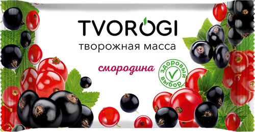 

Творожная масса Tvorogi смородина 3.5%, 170 г