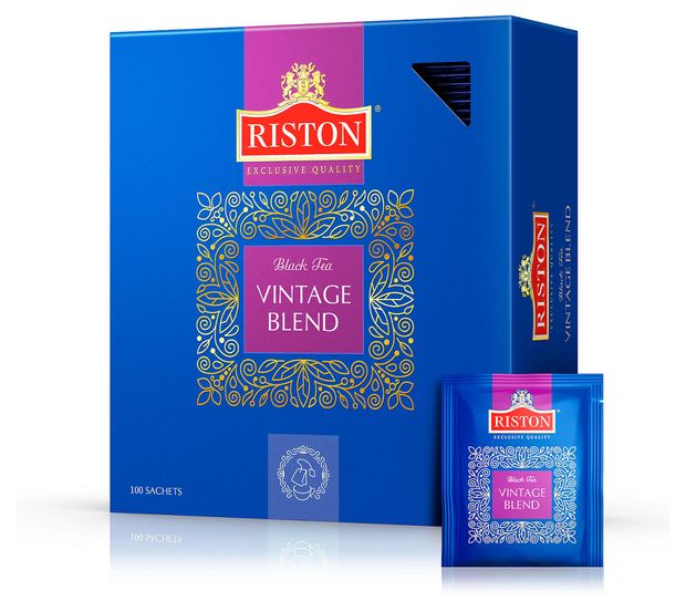 

Чай черный Riston Vintage Blend в пакетиках 100х2 г