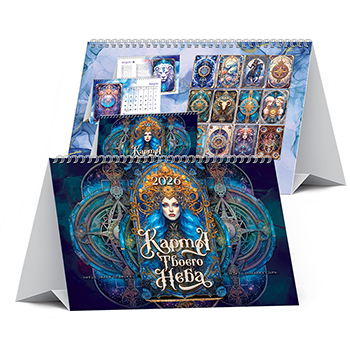 

Календарь домик Лакарт Карта твоего неба 2026, арт.11522