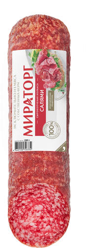 

Колбаса Мираторг Салями сырокопченая полусухая 280 г
