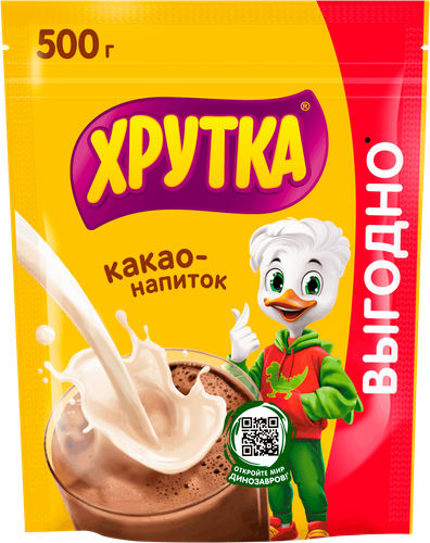 

Какао-напиток Хрутка быстрорастворимый 500 г