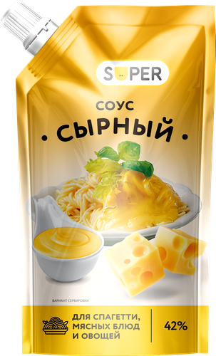 

Соус Super Сырный 42% 233 г