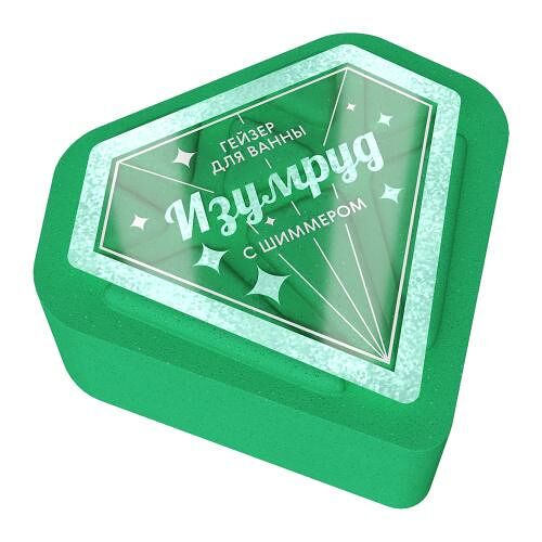 Бомбочка для ванны Fabrik Cosmetology изумруд 110 г