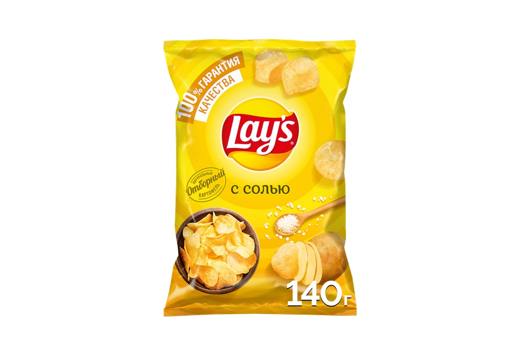 

Чипсы картофельные Lay's с солью 140 г