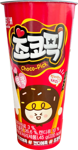 

Палочки Haitai Choco Pick с шоколадной пастой 45 г