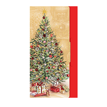 

Конверт для денег Лакарт С Новым годом и Рождеством 185x90 мм