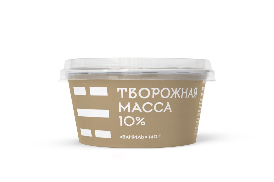

Масса творожная с ванилью 10% Братья Чебурашкины 140 г