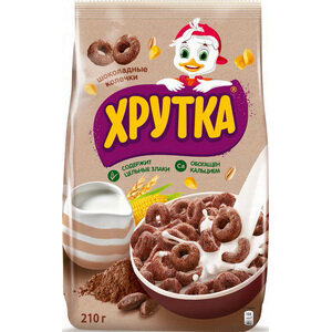 Готовый завтрак Nestle Шоколадные колечки 210 г флоу-пак