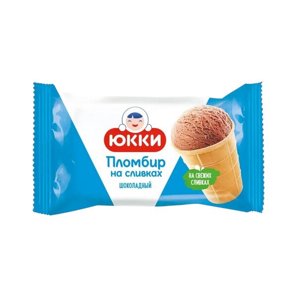 Мороженое пломб шок с аром ван в ваф стак Пломбир на сливках 75г полим упак