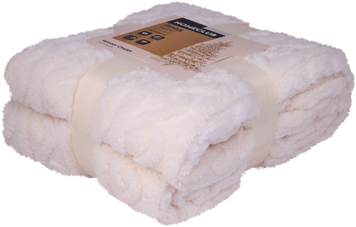

Плед Homeclub Tender 150 x 200 см, шерпа косы 1 шт., цвет в ассортименте