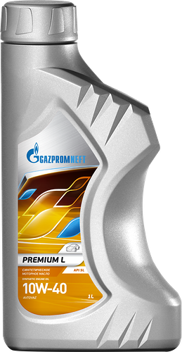 Масло моторное GAZPROMNEFT Premium L 10W-40 API SL/CF полусинтетическое Арт. 110626, 1л