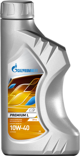 

Масло моторное GAZPROMNEFT Premium L 10W-40 API SL/CF полусинтетическое Арт. 110626, 1л