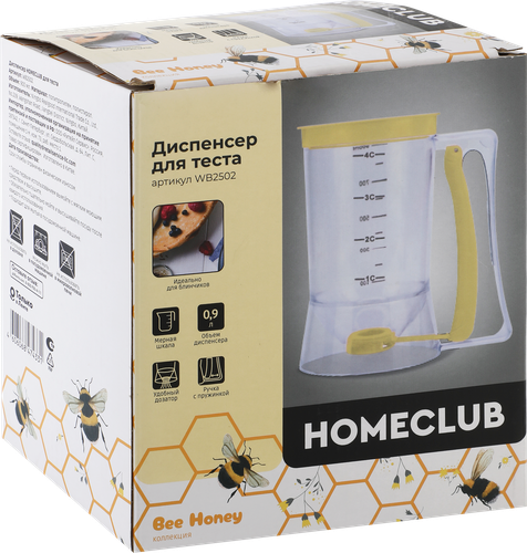 

Диспенсер Homeclub для теста и блинов 1 л