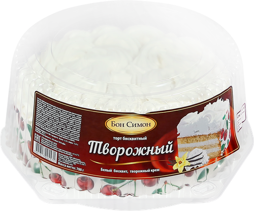 

Торт Бон Симон Творожный 700 г