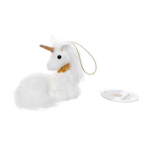 Украшение на ёлку Единорог 9 см, 1 шт., дизайн в ассортименте