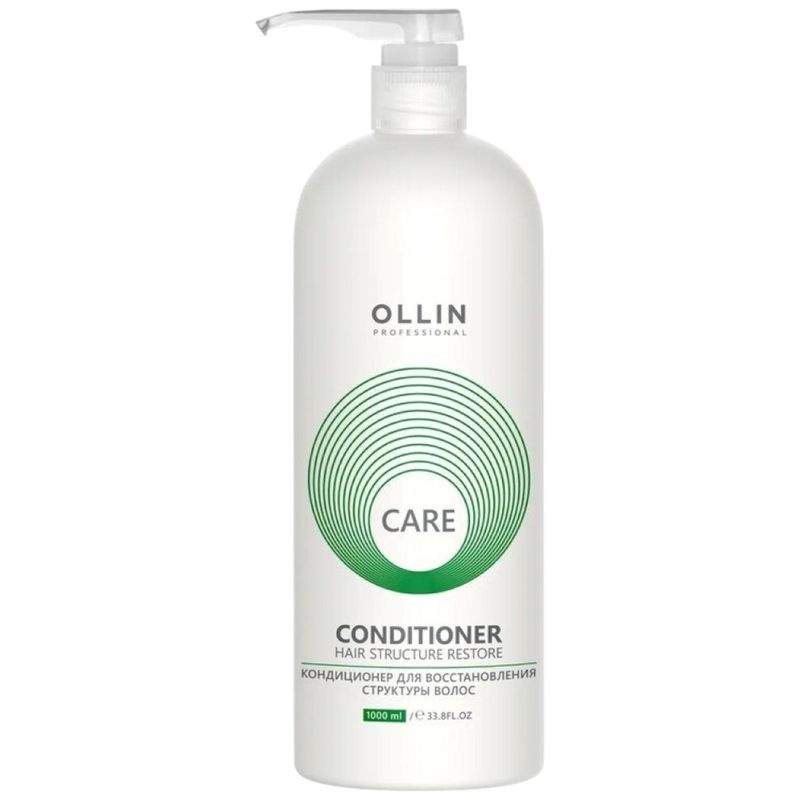 

Кондиционер для волос Ollin Professional Care для восстановления структуры волос 1000 мл