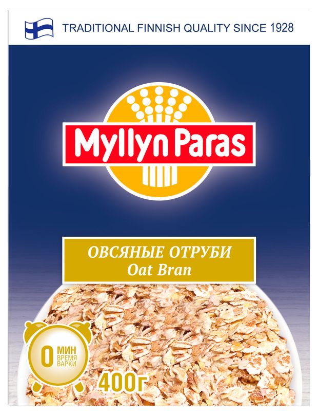

Отруби овсяные Myllyn Paras 400 г