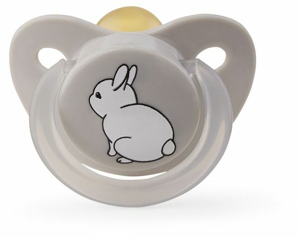 Соска-пустышка Happy baby латексная с колпачком ортодонтическая, в ассортименте, с 0 месяцев, арт. 13022