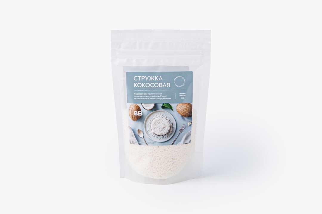 

Стружка ВкусВилл кокосовая 80 г