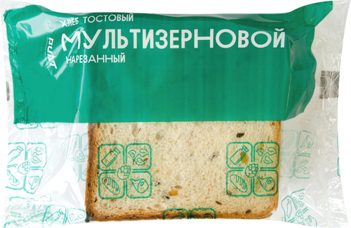 

Хлеб РИАТ Тостовый Мультизерновой в нарезку 170 г