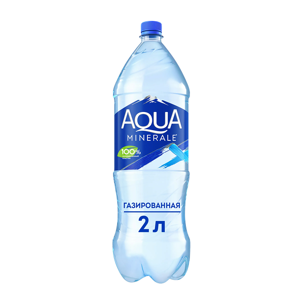 Вода питьевая Aqua Minerale газированная 2 л