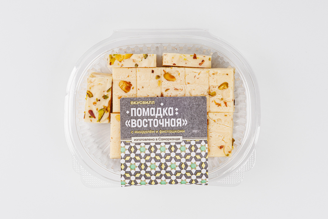 

Помадка Восточная с миндалем и фисташками