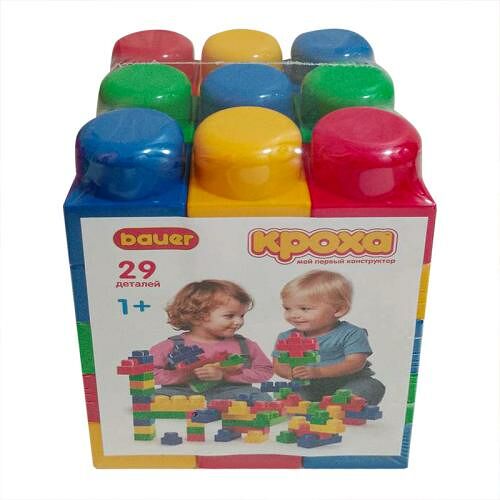 Конструктор Bauer Кроха 29 деталей 178 г