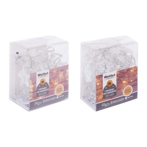 Гирлянда Wellfort Новогодние персонажи 20LED CW41126 1.2 м форма в ассортименте 1 шт.