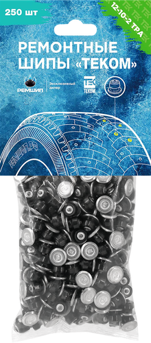 

Шипы ремонтные Теком 12-10-2ТРА 250 шт.
