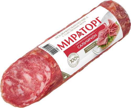 

Колбаса сырокопченая Мираторг Сальчичон 280 г