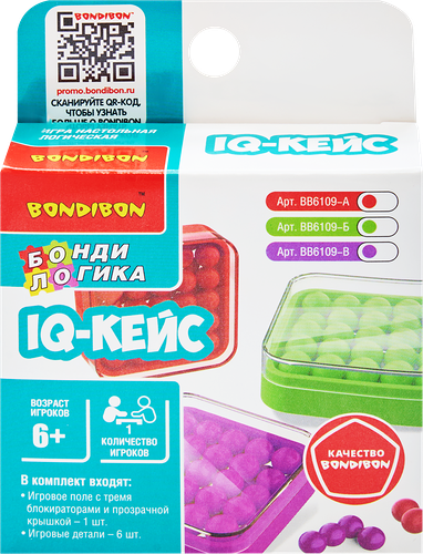 Игра настольная Bondibon IQ-Элемент логическая в асоортименте