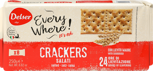 

Крекер Delser без соли 250 г
