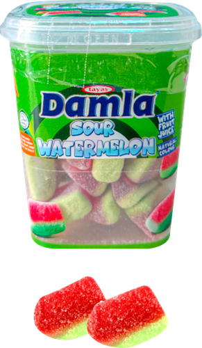 

Конфеты жевательные Damla Gummy со вкусом арбуза и фруктовым соком 150 г